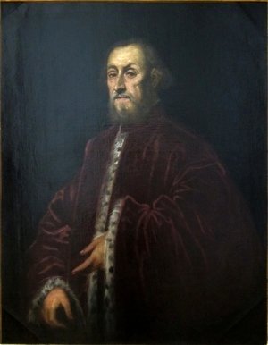 Jacopo Tintoretto (Robusti) - Portrait of a Venetian senator 2