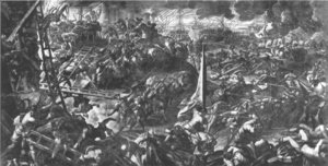 Jacopo Tintoretto (Robusti) - The Battle of Zara