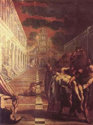 Jacopo Tintoretto (Robusti) - Recovery of the corpse of St. Mark