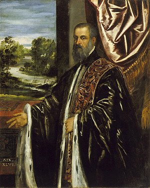 Jacopo Tintoretto (Robusti) - Portrait of a Venetian Senator 3