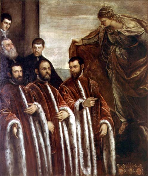 St. Giustina and the Treasurers of Venice, 1580