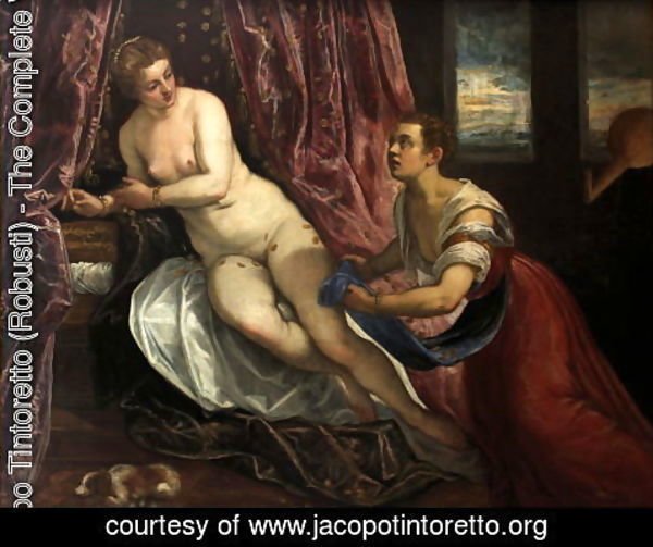 Jacopo Tintoretto (Robusti) - Danae 1580