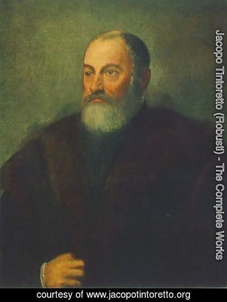 Jacopo Tintoretto (Robusti) - Portrait of a Man c. 1560