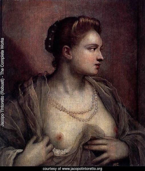 Portrait of a Woman Revealing her Breasts c. 1570
