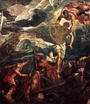 Jacopo Tintoretto (Robusti) - St. Mark Saving a Saracen from Shipwreck 1562