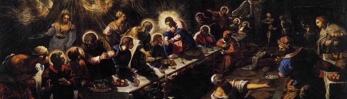 Jacopo Tintoretto (Robusti) - The Last Supper 1592-94