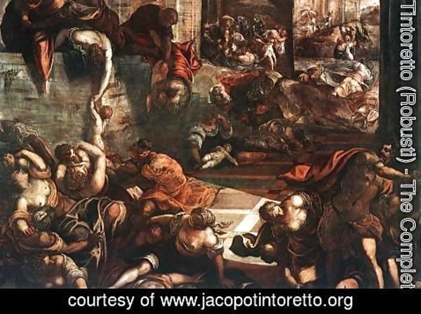 Jacopo Tintoretto (Robusti) - The Slaughter of the Innocents 1582-87