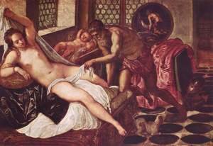 Jacopo Tintoretto (Robusti) - Vulcanus Takes Mars and Venus Unawares