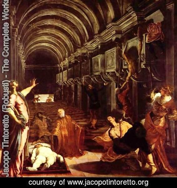 Jacopo Tintoretto (Robusti) - Finding of the Body of St. Mark (Ritrovamento del corpo di san Marco)