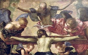 Jacopo Tintoretto (Robusti) - The Trinity