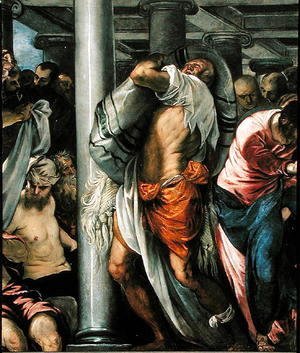 Jacopo Tintoretto (Robusti) - The Probatic pool, c.1560