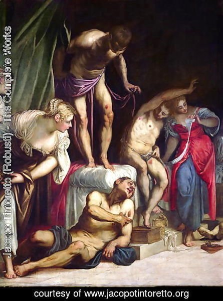 Saint Roch curing the Plague, c.1560 2