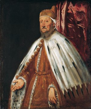 Jacopo Tintoretto (Robusti) - Doge Pietro Loredano, c.1567-70