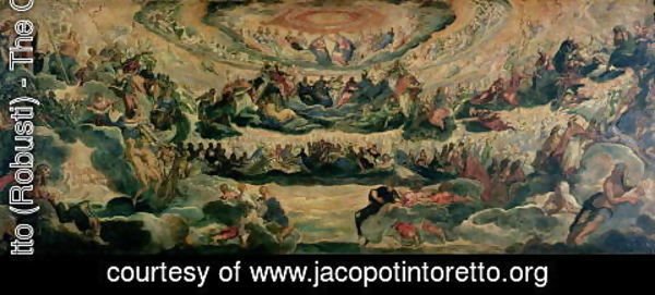 Jacopo Tintoretto (Robusti) - Study for Paradise