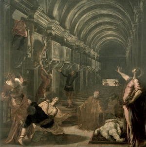 Jacopo Tintoretto (Robusti) - The Finding of the Body of St. Mark