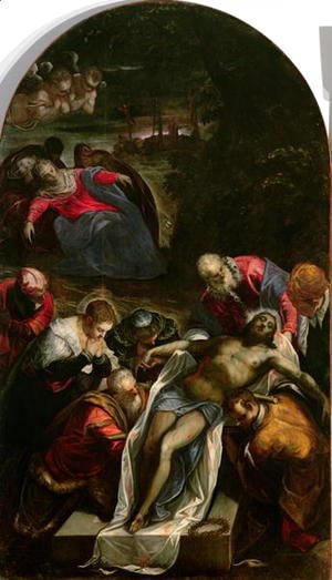 Jacopo Tintoretto (Robusti) - The Deposition, c.1592-94