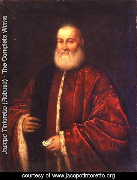 Portrait of an Old Man in Red Robes