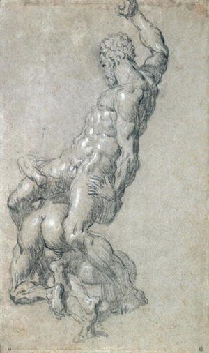 Jacopo Tintoretto (Robusti) - Samson Killing the Philistines