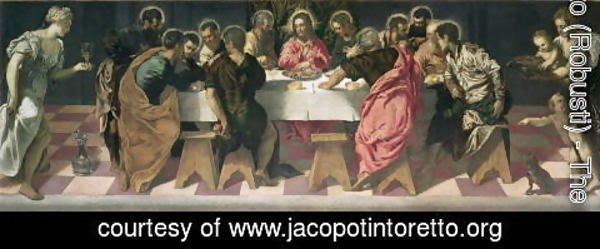 Jacopo Tintoretto (Robusti) - The Last Supper 3