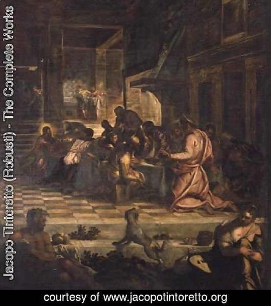 Jacopo Tintoretto (Robusti) - The Last Supper 4