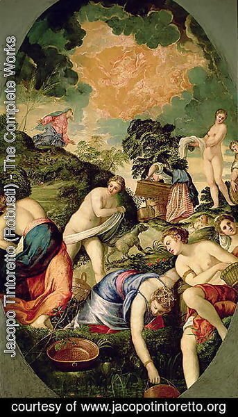 Jacopo Tintoretto (Robusti) - The Purification of the Midianite Virgins