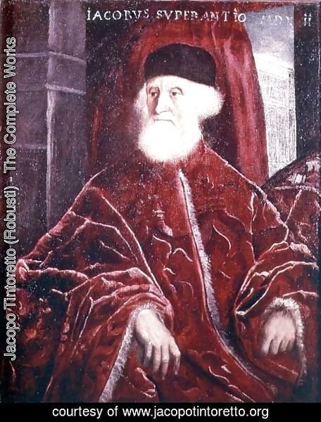 Portrait of the procurator Jacopo Soranzo 1466-1551 1550