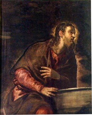 Jacopo Tintoretto (Robusti) - Christ at the Well, c.1560