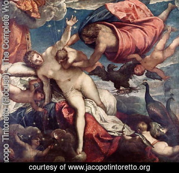 Jacopo Tintoretto (Robusti) - The Origin of the Milky Way, c.1575-80