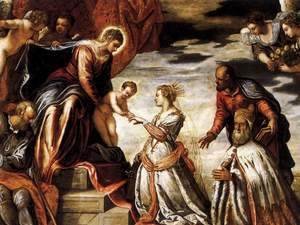 Jacopo Tintoretto (Robusti) - Mystic Marriage of St Catherine