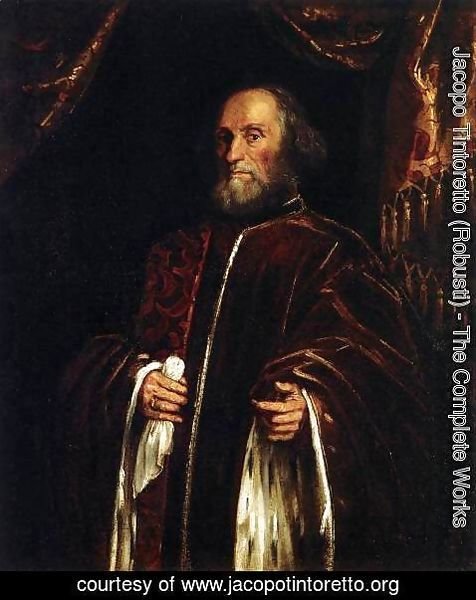 Jacopo Tintoretto (Robusti) - Portrait of a Senator 2