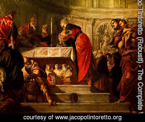 Jacopo Tintoretto (Robusti) - The Presentation of Christ in the Temple