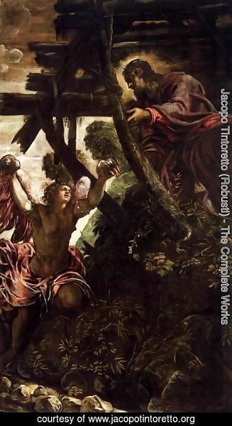 Jacopo Tintoretto (Robusti) - The Temptation of Christ