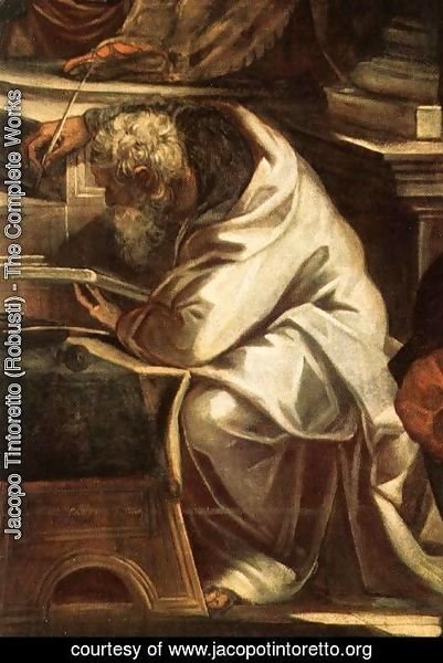 Jacopo Tintoretto (Robusti) - Christ before Pilate [detail 1]