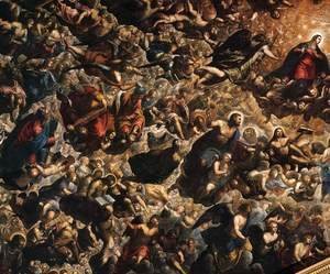 Jacopo Tintoretto (Robusti) - Paradise (detail 1)