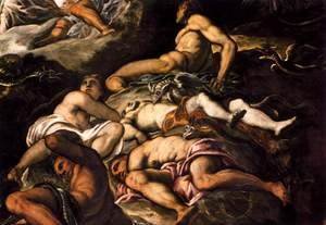 Jacopo Tintoretto (Robusti) - The Brazen Serpent (detail)