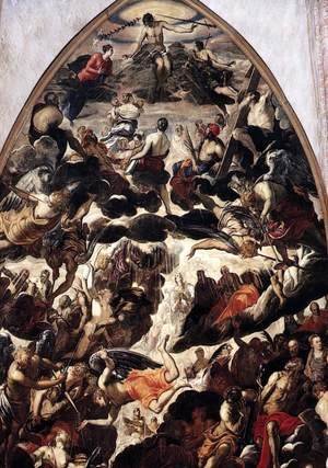 Jacopo Tintoretto (Robusti) - The Last Judgment (detail 1)