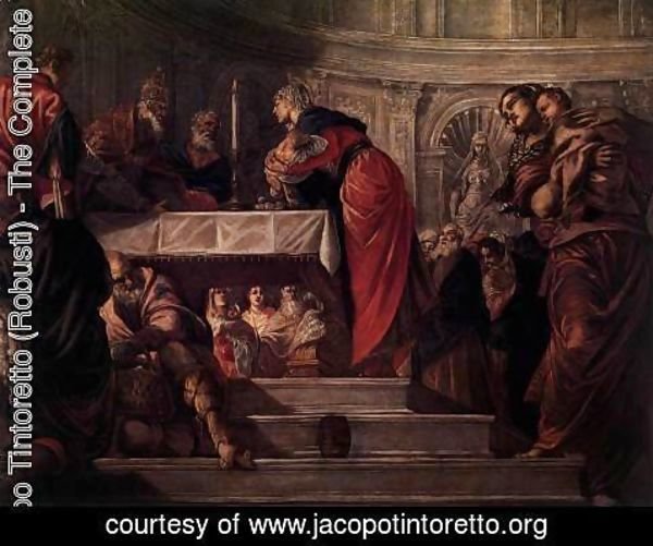 Jacopo Tintoretto (Robusti) - The Presentation of Christ in the Temple 2