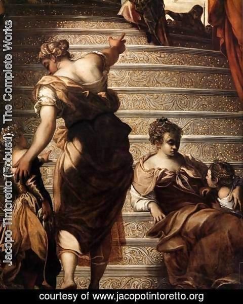 Jacopo Tintoretto (Robusti) - The Presentation of the Virgin (detail) 2