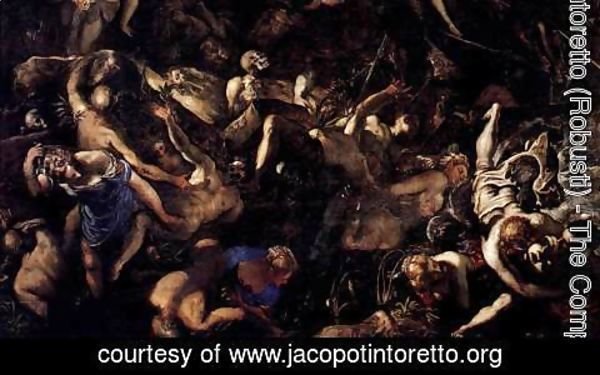 Jacopo Tintoretto (Robusti) - The Last Judgment (detail) 3