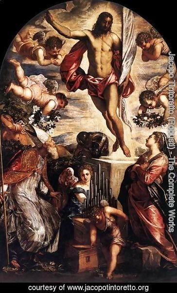 Jacopo Tintoretto (Robusti) - The Resurrection of Christ 4