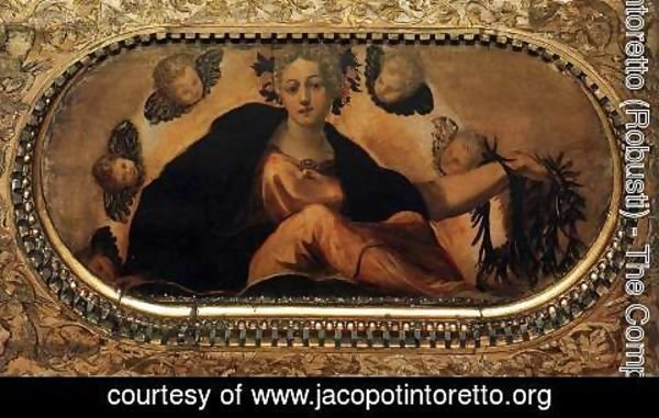 Jacopo Tintoretto (Robusti) - Allegory of Fortune (Felicita)