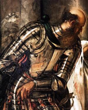 Jacopo Tintoretto (Robusti) - Ecce Homo (detail)