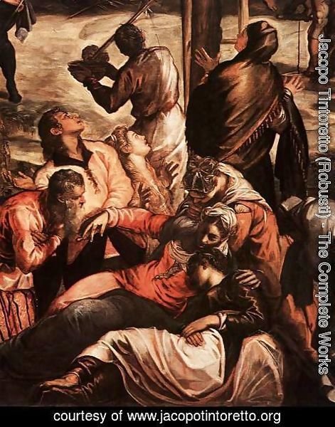 Jacopo Tintoretto (Robusti) - Crucifixion (detail) 2