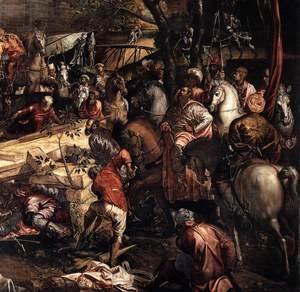 Jacopo Tintoretto (Robusti) - The Crucifixion (detail) 4