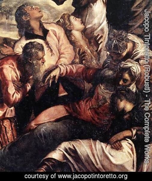 Jacopo Tintoretto (Robusti) - The Crucifixion (detail) 5