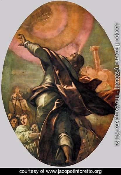 Jacopo Tintoretto (Robusti) - The Pillar of Fire 2