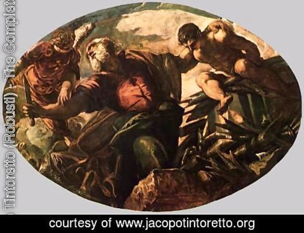 Jacopo Tintoretto (Robusti) - The Sacrifice of Isaac 2