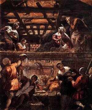 Jacopo Tintoretto (Robusti) - The Adoration of the Shepherds 2