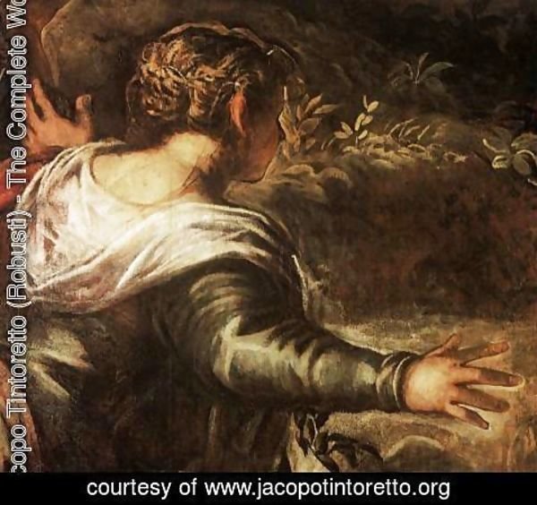 Jacopo Tintoretto (Robusti) - The Raising of Lazarus (detail)