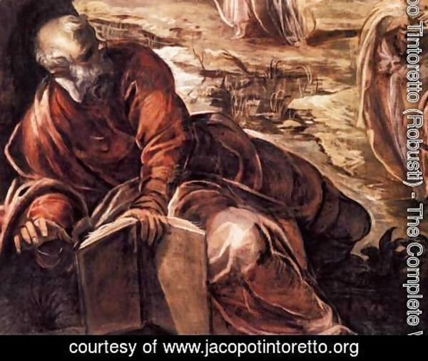 Jacopo Tintoretto (Robusti) - The Ascension (detail)